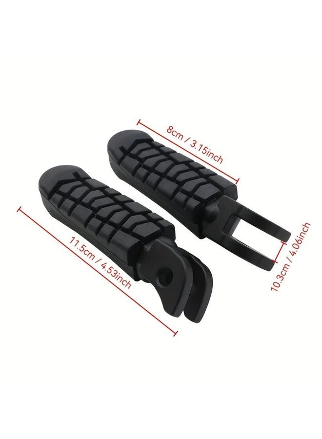 Silvery Motorcycle Footrests Pegs Kit For Duke 690 790 890 2012 2024 - Image 2